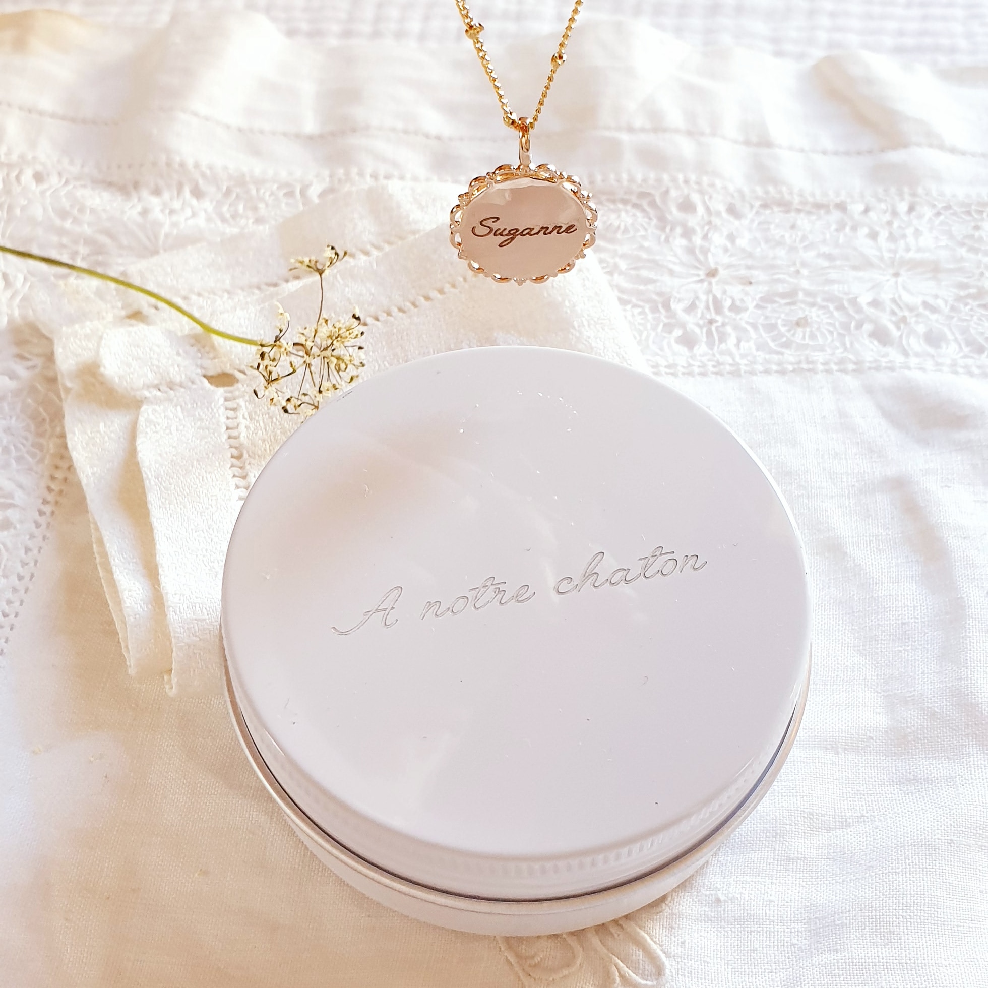 cadeau collier grave pour ma fille