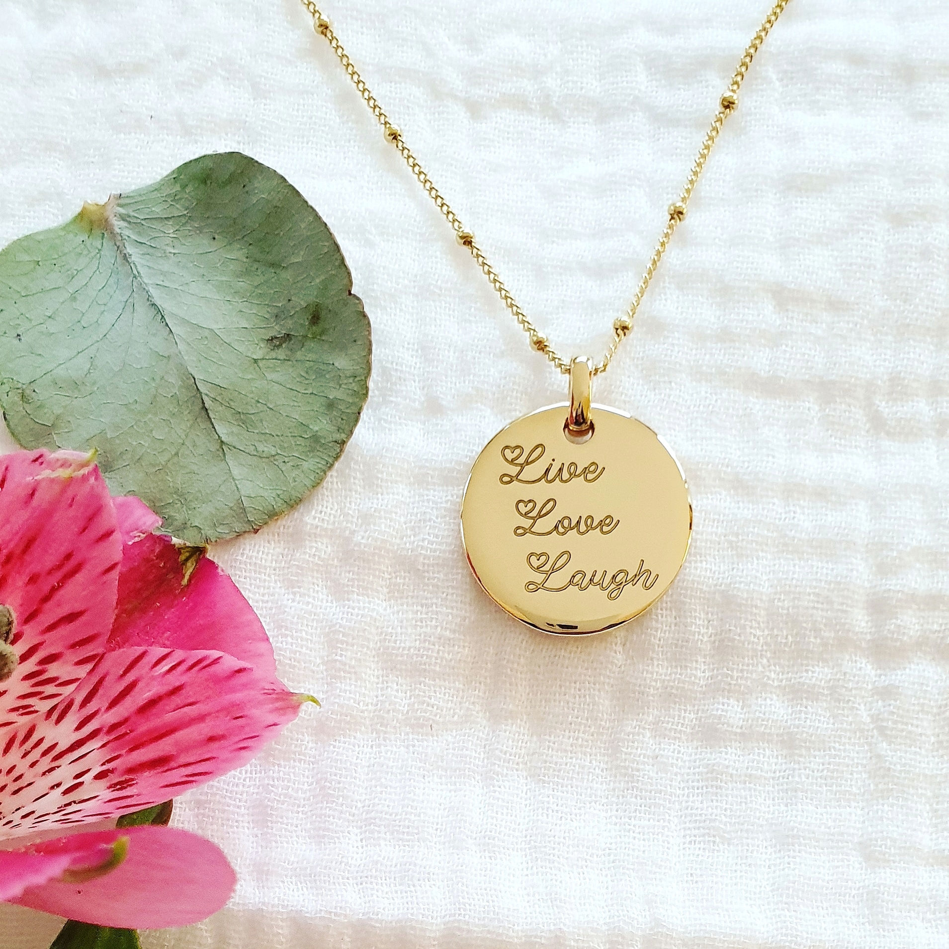 medaille fille cadeau personnalise