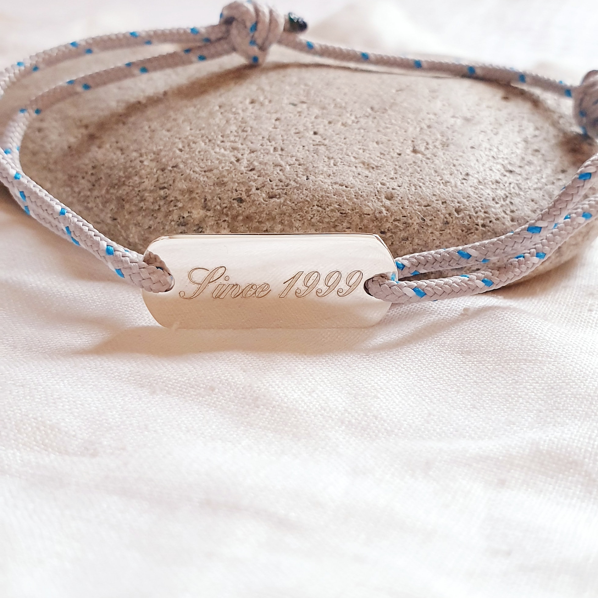 bracelet homme cordon amoureux cheri