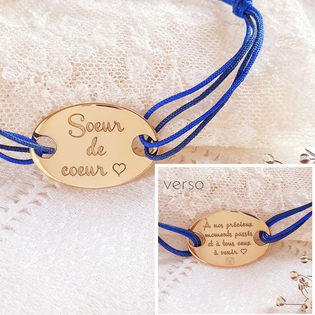 bracelet personnalise femme soeur copines