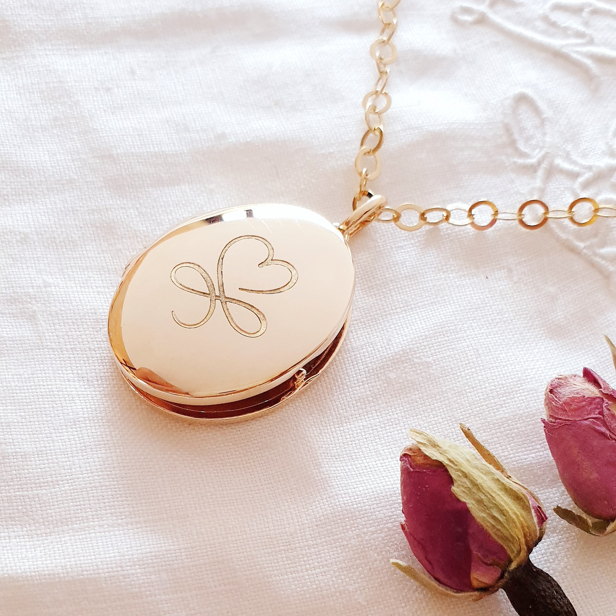 medaillon coeur infini amie copine cherie