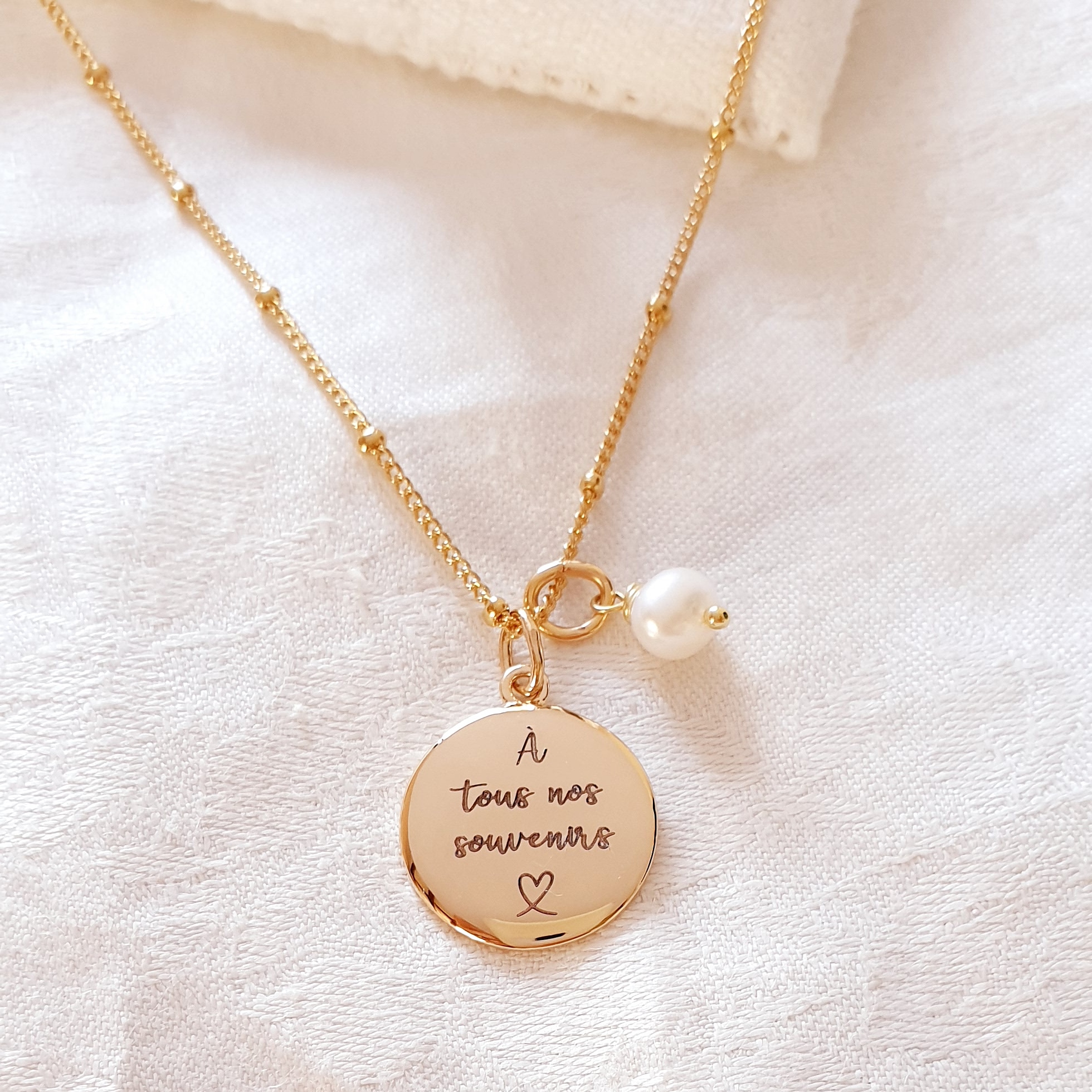 collier a graver idee cadeau