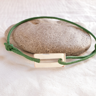 bracelet personnalise homme cordon