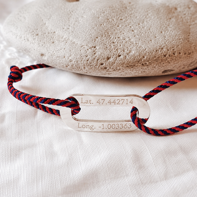 bracelet papa coordonnees GPS