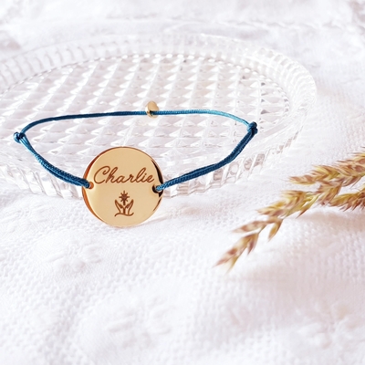 bracelet religieux personnalise prenom