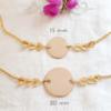 bracelet personnalisable 2 tailles