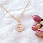collier personnalise fille cadeau religieux charmante coeur infini