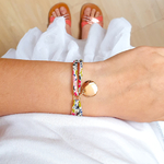 bijou religieux medaille or personnalisable charmante liens liberty® printemps