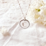 collier argent personnalisable lettrine cadeau religieux egerie