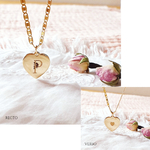 collier personnalisable prenom initale date cadeau religieux caline