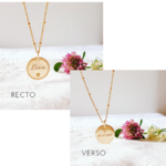 pendentif grave prenom enfant cadeau naissance bapteme