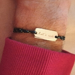 bijou homme personnalise bracelet cordon