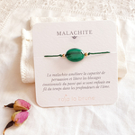 bracelet pierre malachite lithotherapie vertu