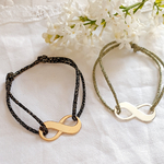 duo bracelets personnalises infini