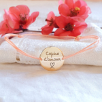 bracelet cordon personnalise amitie