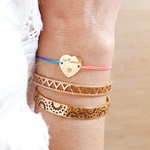 bracelet cordon personnalise in love