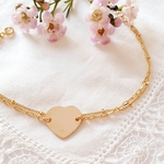 bracelet chaine personnalisable in love
