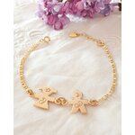 bracelet personnalise prenom chaine