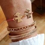 bracelet prenom personnalise cordon