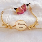 bracelet personnalise maman epicurienne