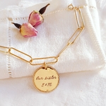 bracelet cadeau soeur personnalise