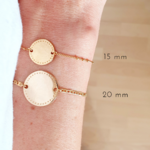 bracelet personnalisable petits points delicate