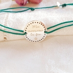 bracelet cordon marraine cadeau