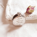 bijou personnalisable surnom coeur
