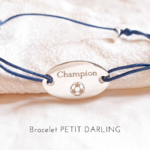 cadeau fan de foot garcon bracelet personnalise