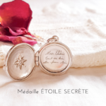 collier femme personnalise ecriture gravee