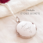 collier personnalise gravure ecriture