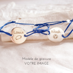 bracelet garcon personnalise sport foot rugby