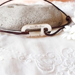 bijou bracelet garcon personnalise vers linfini