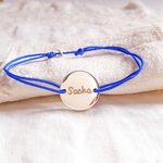 bracelet homme personnalise prenom cordon