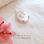 collier empreinte bebe pour maman
