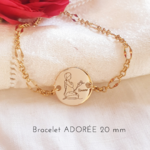 bracelet grave pour deuil bebe