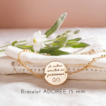 bracelet amitie precieuse gravure amie