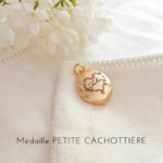 collier prenom fille personnalise coeur feuille
