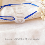 bracelet prenom gravure ourson
