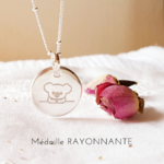 collier personnalise dessin panda