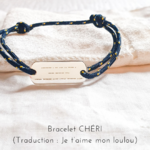 bracelet homme personnalise gravure morse