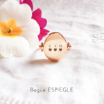 bague maman initiale