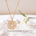pendentif personnalise maman initiales