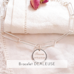 bracelet chaine argent pour soeur