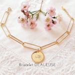bracelet grave dessin main amitie
