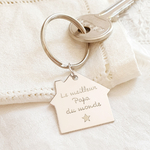 porte cles papa personnalise cadeau