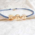 bracelet prenom cordon maman