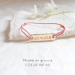 bracelet fille gourmette grave
