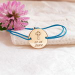 bracelet communion personnalise