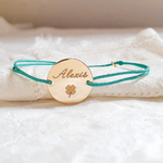 bracelet prenom garcon grave cordon